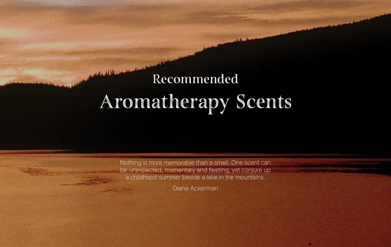 Recommended Aromatherapy Scents